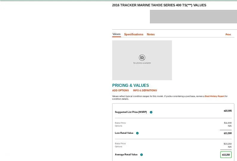 Slide: The Image of Tahoe 400 TS 2016 - 16352979