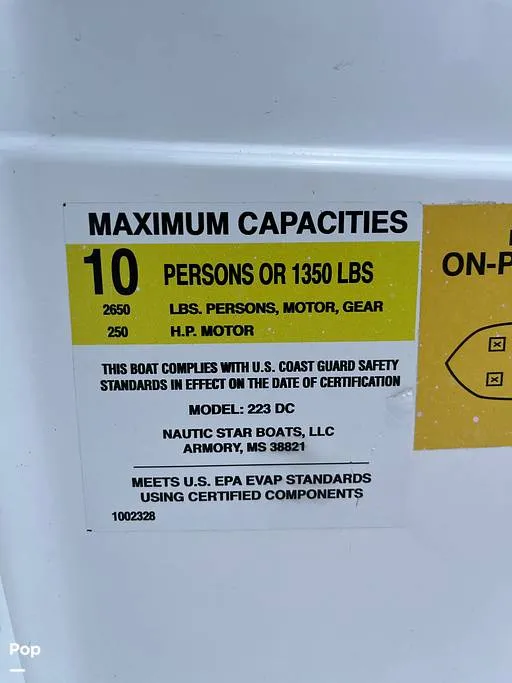 Slide: The Image of NauticStar 223 DC 2025 - 16357873