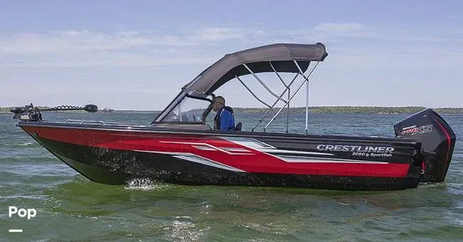 The Image of Factory Picture Showing Included Bimini - Can be Enclosed - 16696033