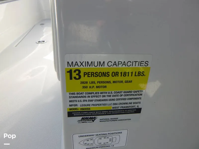 Slide: The Image of Crownline Boats 260 XSS 2023 - 16451195
