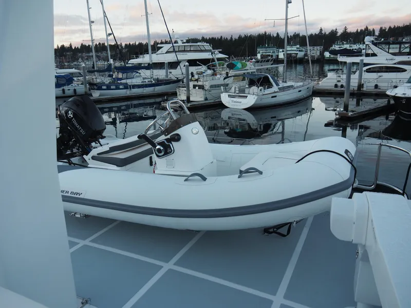 Slide: The Image of With dinghy mounted - 37