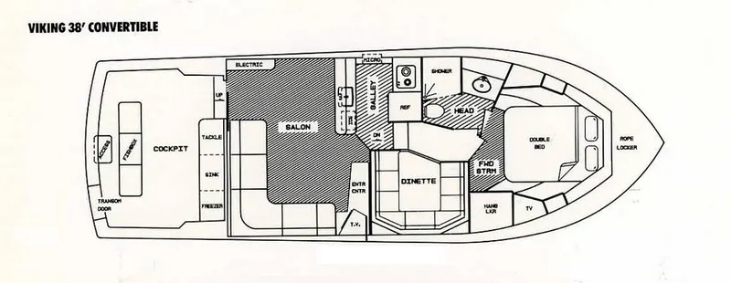 Slide: The Image of 1990 VIKING 38 BROCHURE - 16451013