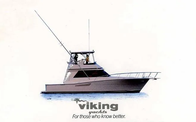 Slide: The Image of 1990 VIKING 38 BROCHURE - 16451020