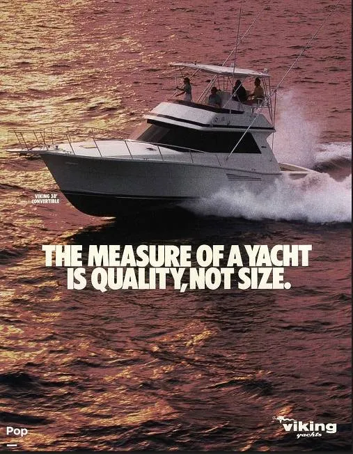 Slide: The Image of 1990 VIKING 38 BROCHURE - 16451021