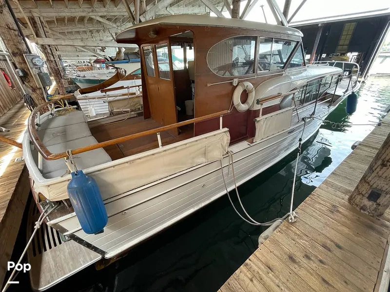 Slide: The Image of Chris-Craft Constellation 38 1957 - 16505862