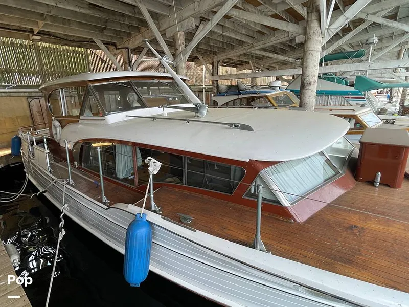 Slide: The Image of Chris-Craft Constellation 38 1957 - 16505864