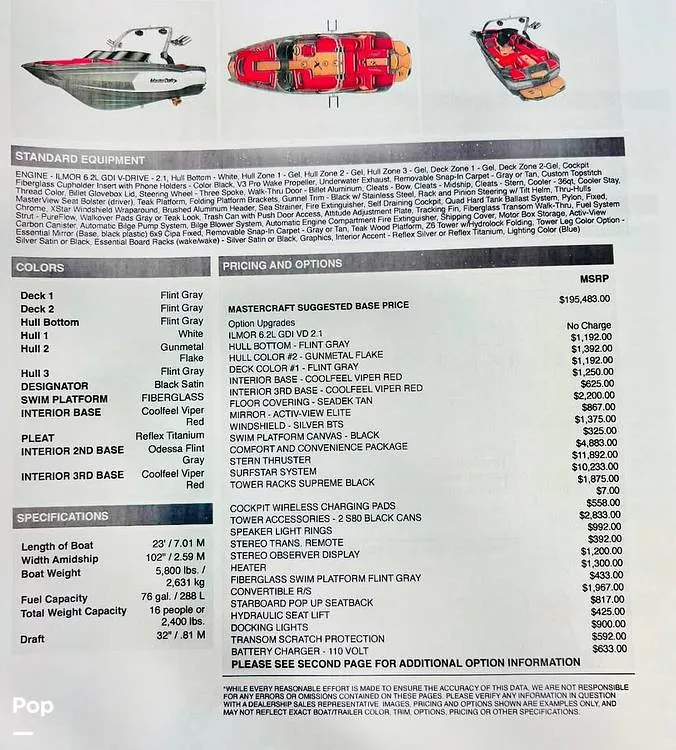 Slide: The Image of Mastercraft xstar s 2022 - 16477733