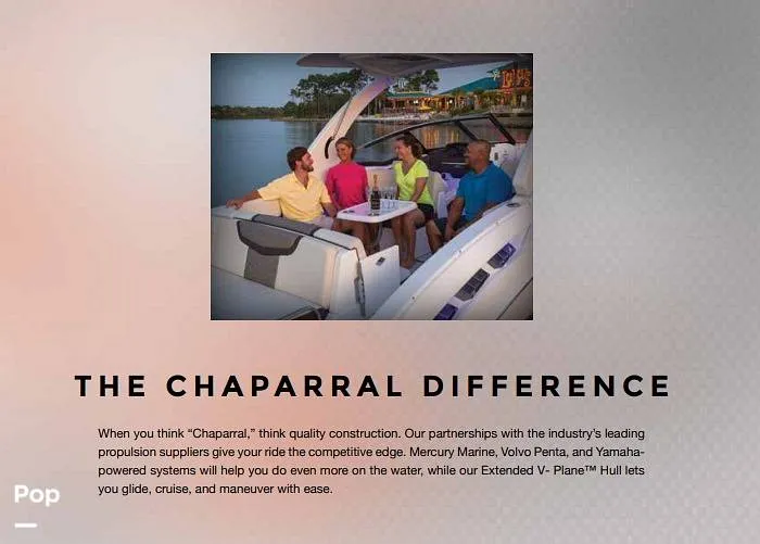 Slide: The Image of 2018 CHAPARRAL H20 BROCHURE - 16482511