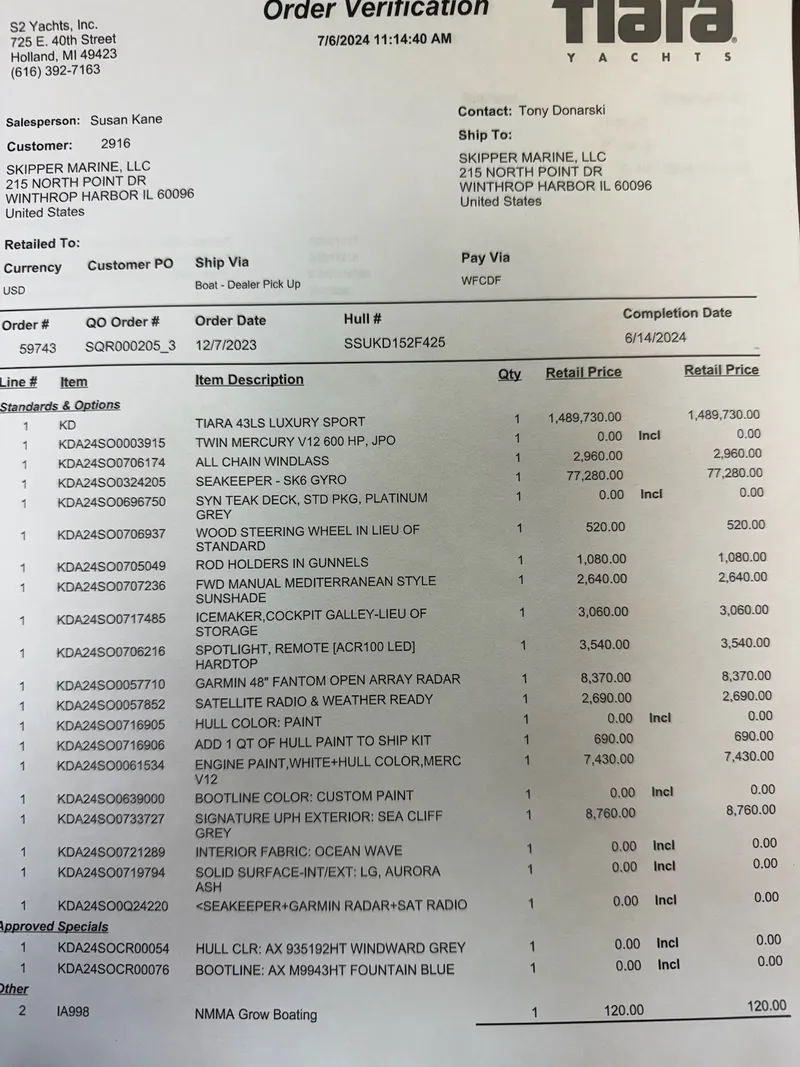 Slide: The Image of Tiara 43LS 2025 - 107