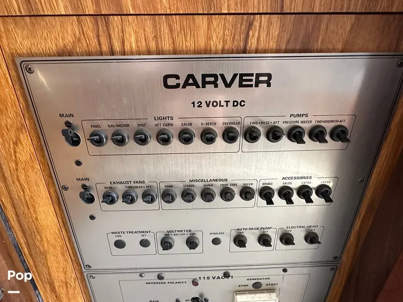 Slide: The Image of Carver Yachts 3607 Aft Cabin 1982 - 16540390