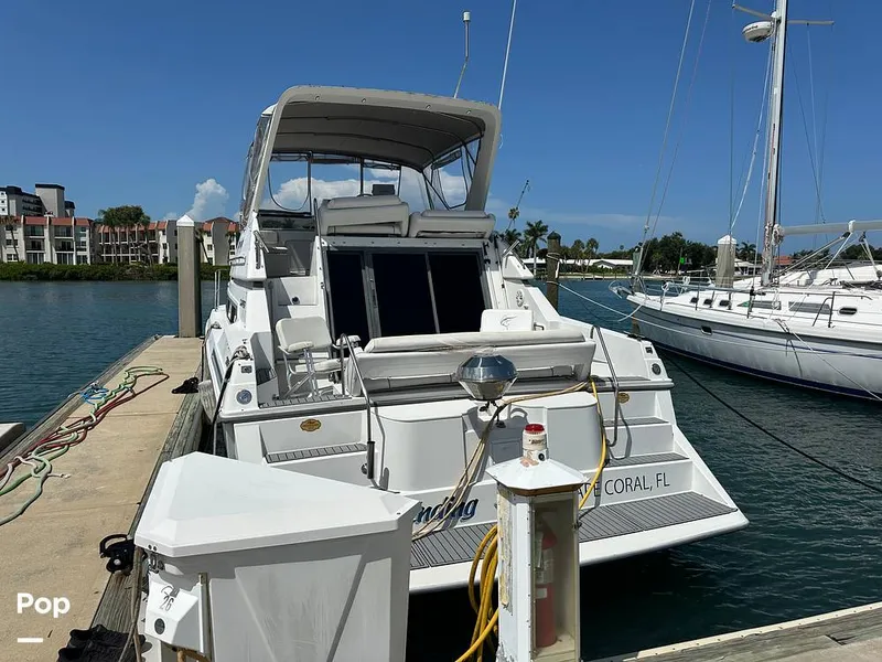 Slide: The Image of Carver Yachts 380 Santego 1994 - 16539089