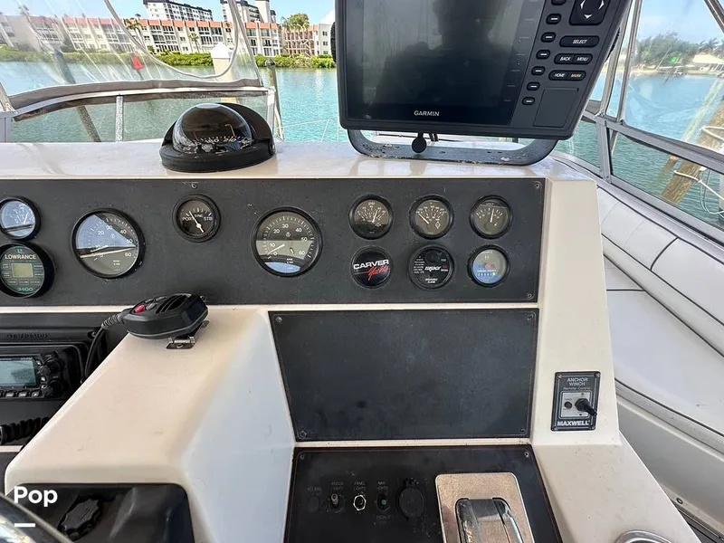 Slide: The Image of Carver Yachts 380 Santego 1994 - 16539099