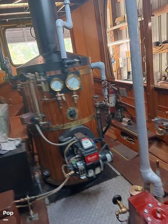 Slide: The Image of Home Made 22' SteamBOAT 1989 - 16554936