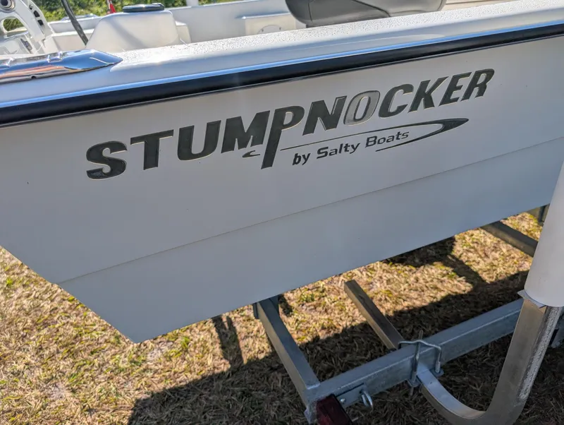 Slide: The Image of Salty Boats Stumpnocker 175 Skiff Tiller 2025 - 5