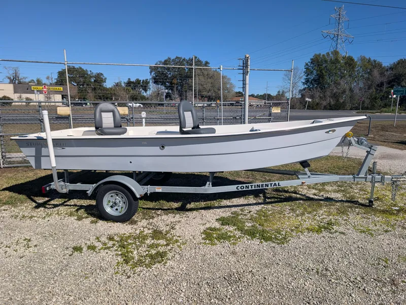 Slide: The Image of Salty Boats Stumpnocker 175 Skiff Tiller 2025 - 9