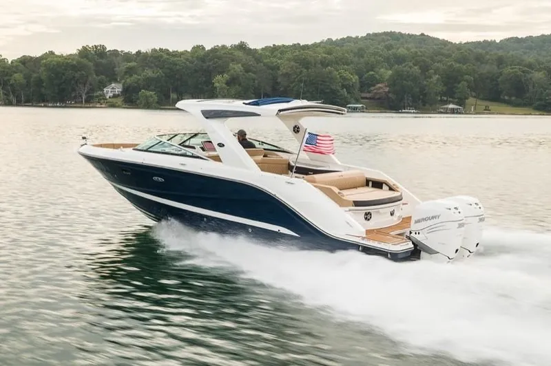 Slide: The Image of Sea Ray SLX 310 Outboard 2026 - 2