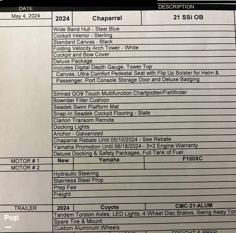 Slide: The Image of BOAT BUILD SHEET - 16825072