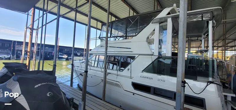 Slide: The Image of Carver Yachts 370 Aft Cabin 1996 - 16836952