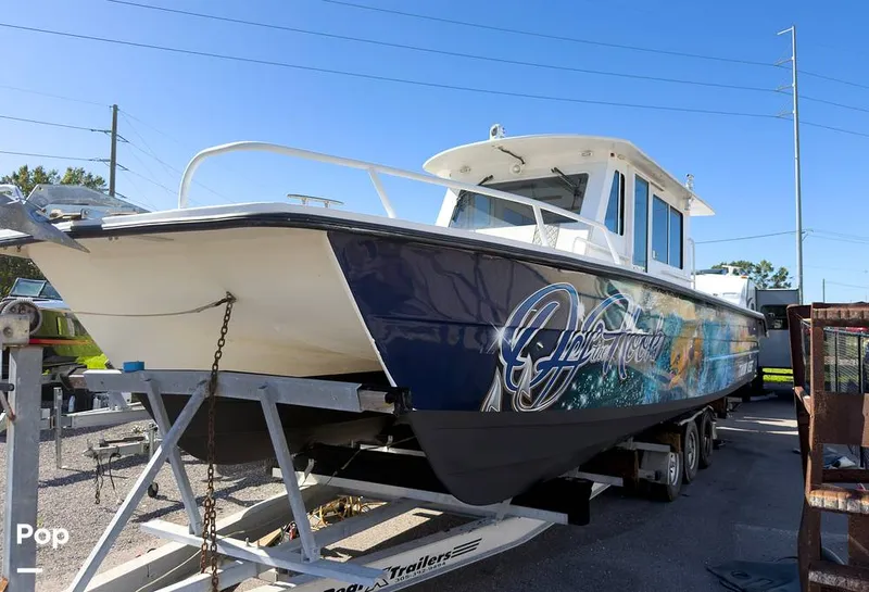 Slide: The Image of Twin Vee 36 Cat Pilot House 2011 - 16839752