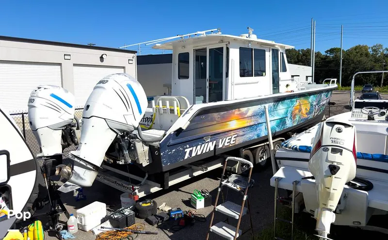 Slide: The Image of Twin Vee 36 Cat Pilot House 2011 - 16840538