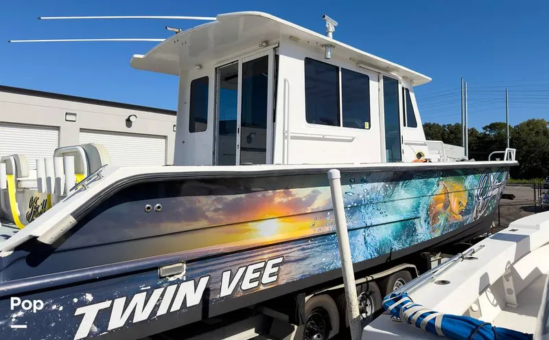 Slide: The Image of Twin Vee 36 Cat Pilot House 2011 - 16840533