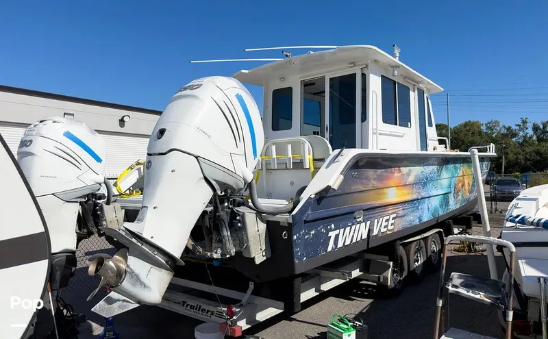 Slide: The Image of Twin Vee 36 Cat Pilot House 2011 - 16840537