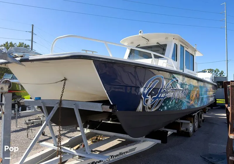 Slide: The Image of Twin Vee 36 Cat Pilot House 2011 - 16840523