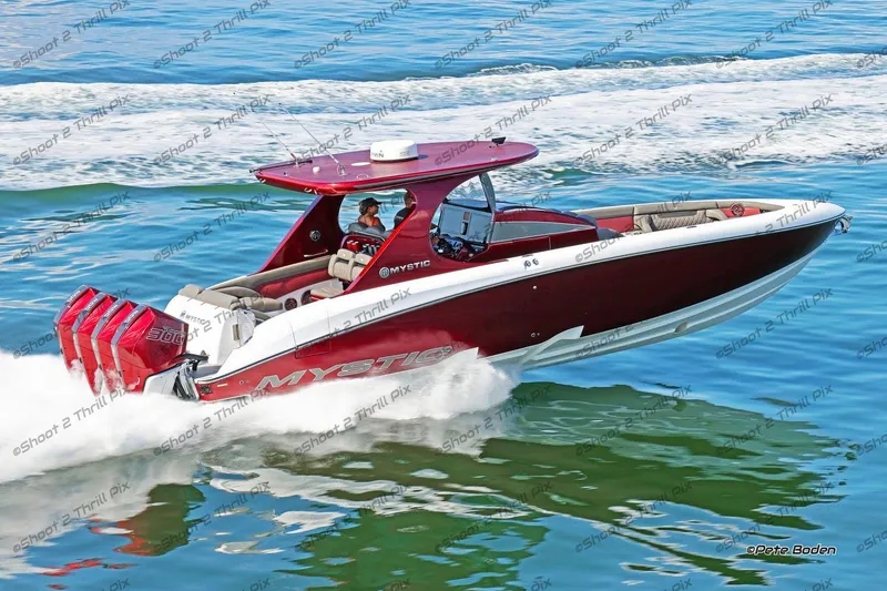 Slide: The Image of Mystic Powerboats M3800 2021 - 2