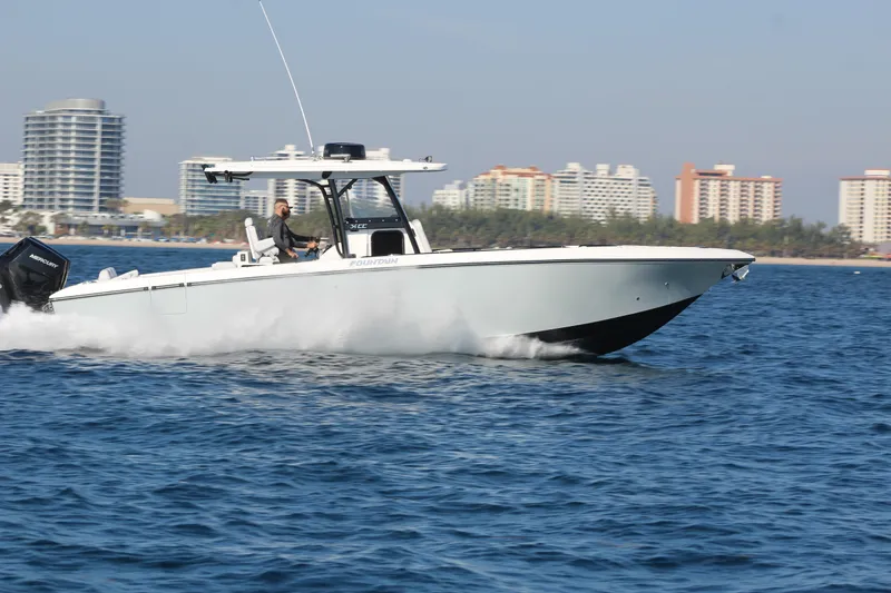 Slide: The Image of Fountain 34 Center Console 2025 - 2