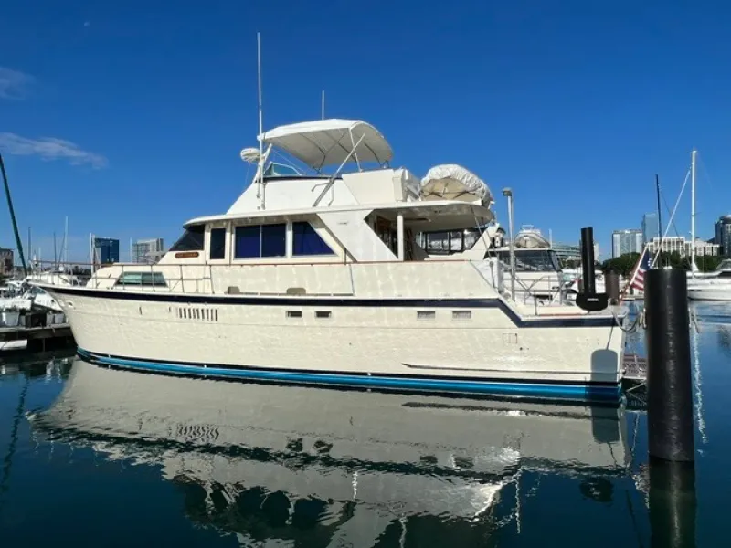 Slide: The Image of Hatteras Yacht Fish 58 1972 - 2