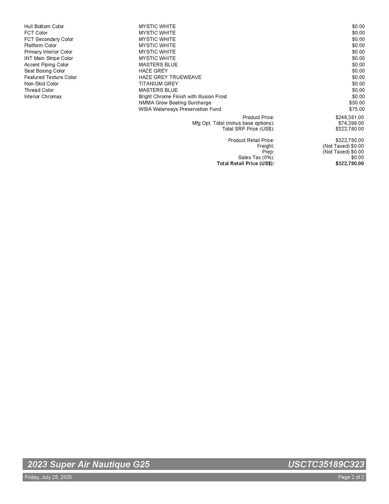 Slide: The Image of Nautique G25 2023 - 15