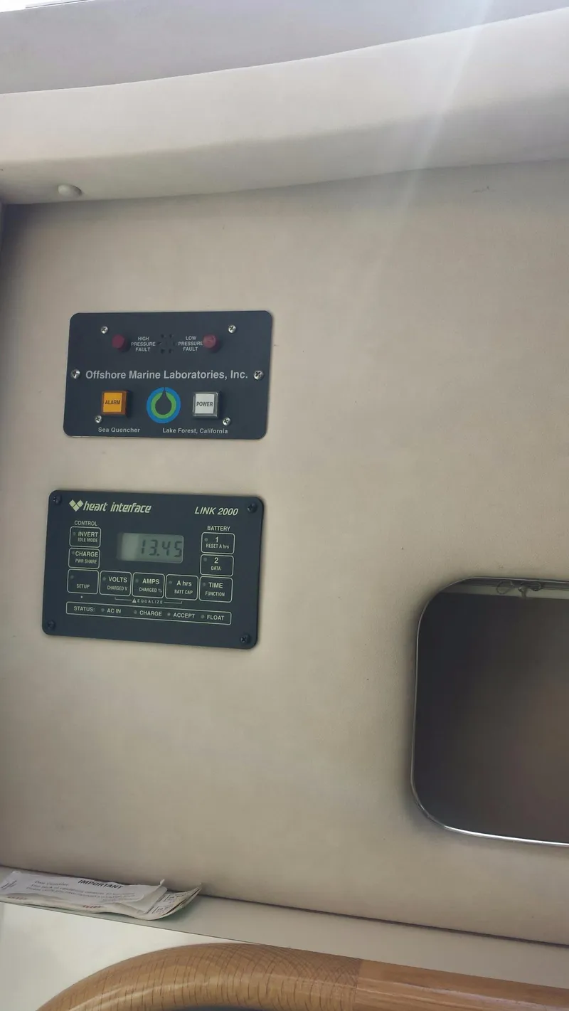 Slide: The Image of Inverter/ Watermaker Panel - 9