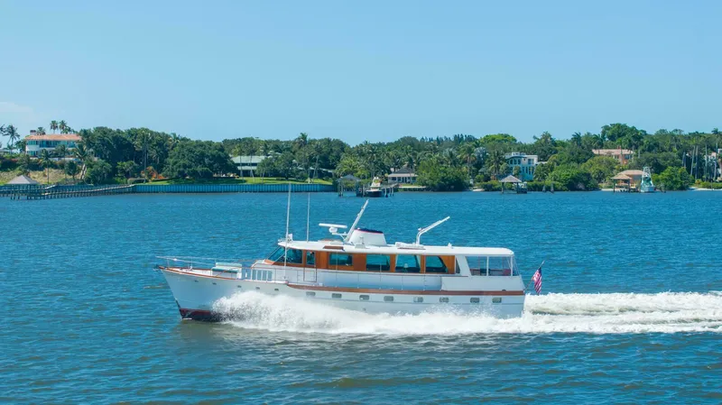 Slide: The Image of Trumpy Houseboat 1970 - 43