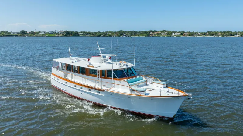 Slide: The Image of Trumpy Houseboat 1970 - 36