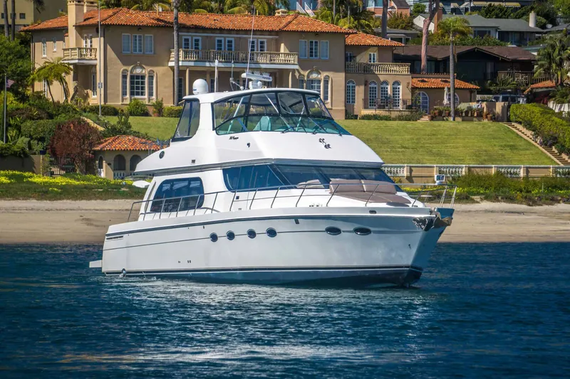 Slide: The Image of Carver Yachts 560 Voyager Skylounge 2005 - 2