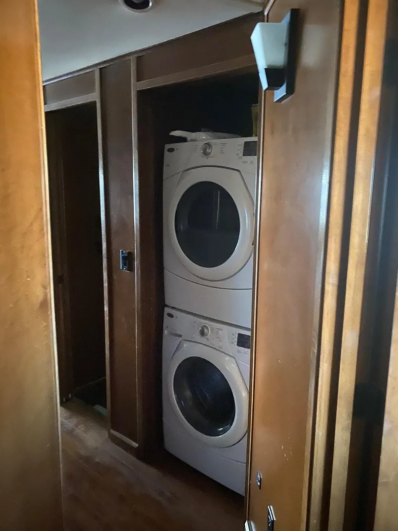 Slide: The Image of Stacked washer and dryer in 2012 Bravada Ho'Okipa Trip #1 interior. - 7