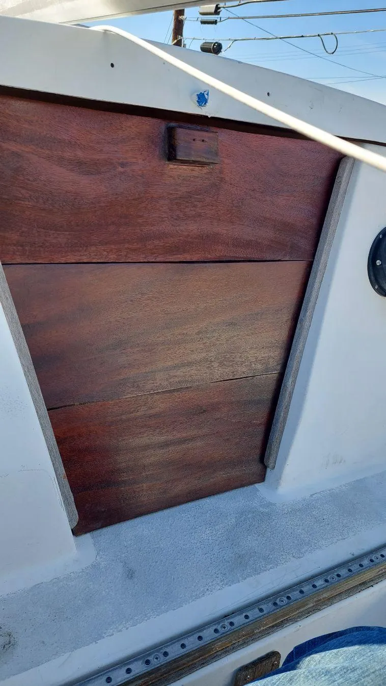 Slide: The Image of Newly refinished hatchboards - 4