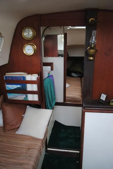 Slide: The Image of Main cabin looking foward into Vberth - 7
