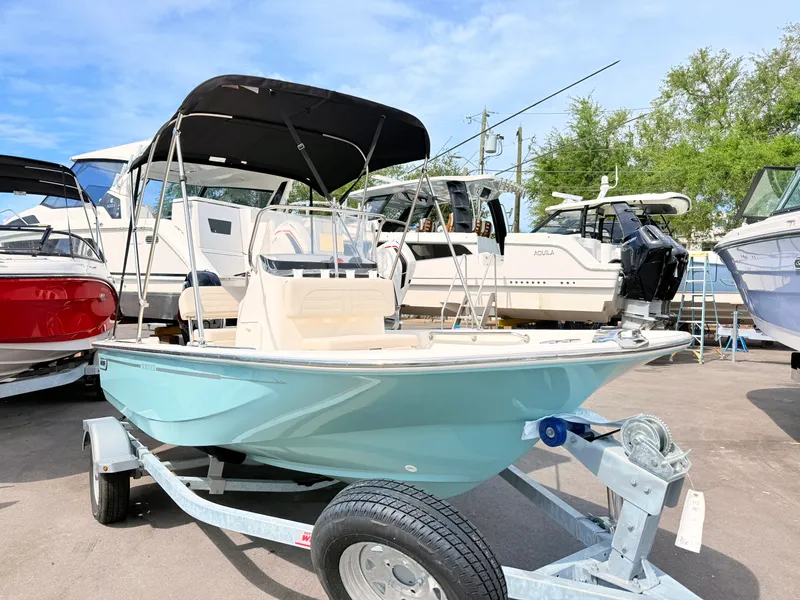 Slide: The Image of Boston Whaler 150 Montauk 2026 - 2