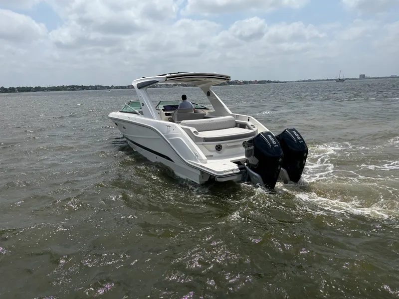 Slide: The Image of Sea Ray SLX 310 Outboard 2026 - 12