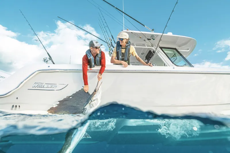 Slide: The Image of Boston Whaler 330 Outrage 2026 - 33