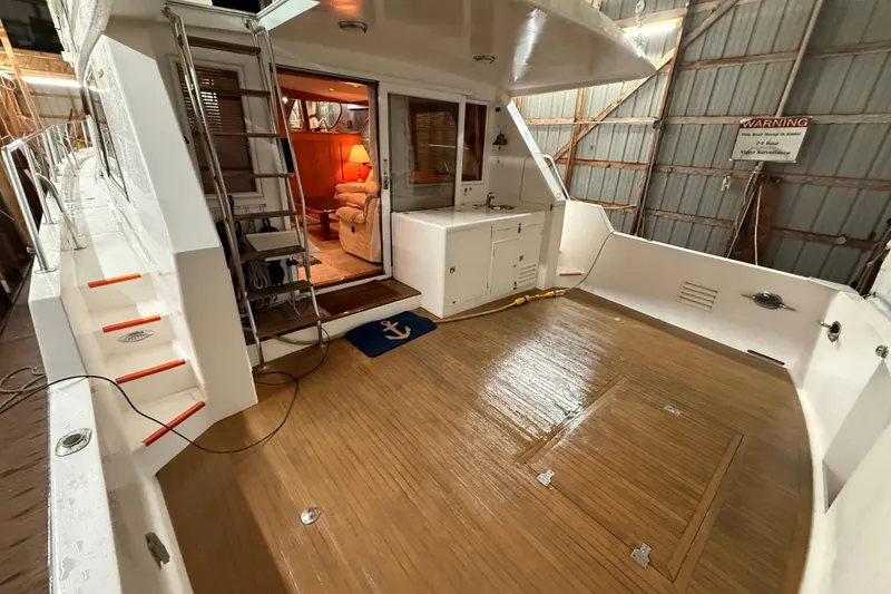 Slide: The Image of 1998 Ocean Alexander Pilothouse Model 584 with Dauntless 13 tender, named "Bonnie Jean." - 65