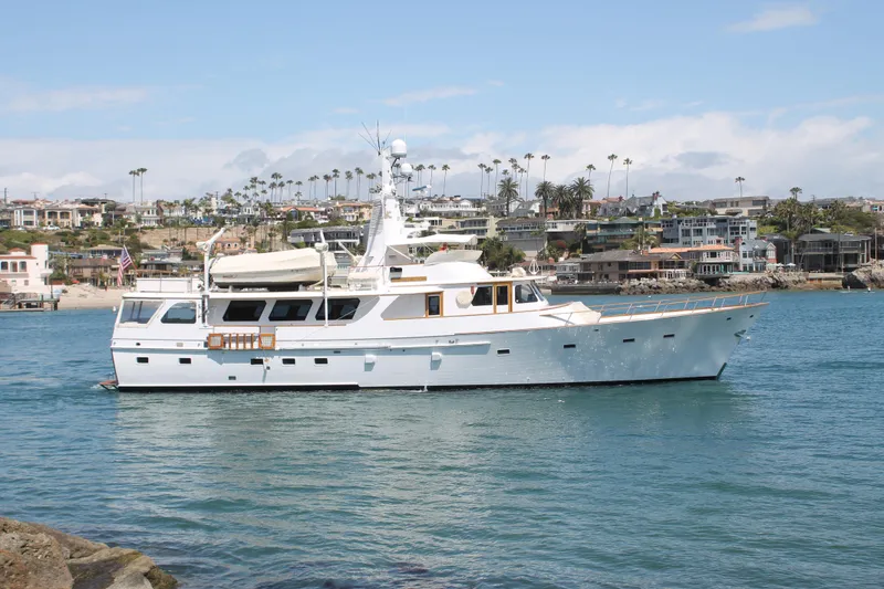 The Image of 1972 Ditmar & Donaldson motoryacht cruising on calm waters. - 0