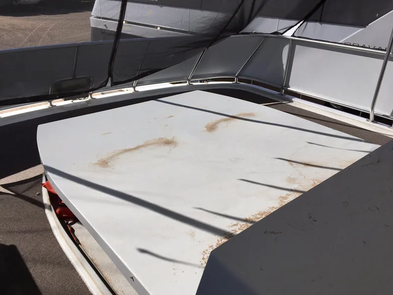 Slide: The Image of Bravada Imagination Trip #15, 2014 model, boat deck with railing and shadows. - 26