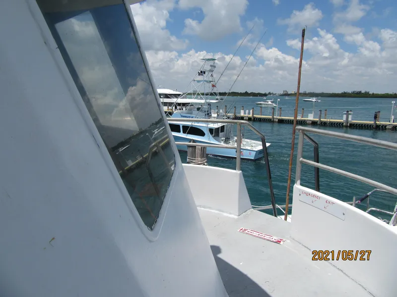 Slide: The Image of Commercial drift fishing boat docked, clear sky, ocean view, dated 2021-05-27. - 18