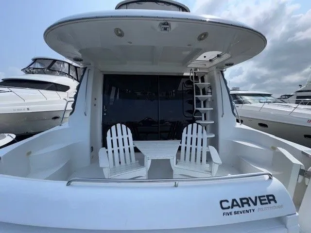 Slide: The Image of Carver Yachts 570 Voyager Pilothouse 2002 - 2