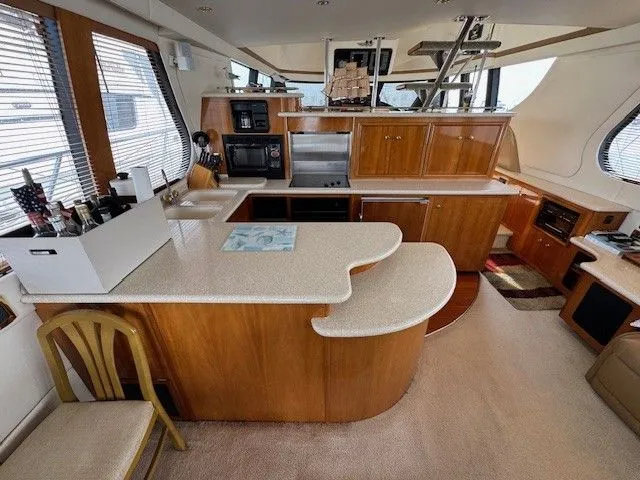 Slide: The Image of Carver Yachts 570 Voyager Pilothouse 2002 - 4