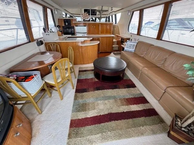 Slide: The Image of Carver Yachts 570 Voyager Pilothouse 2002 - 3