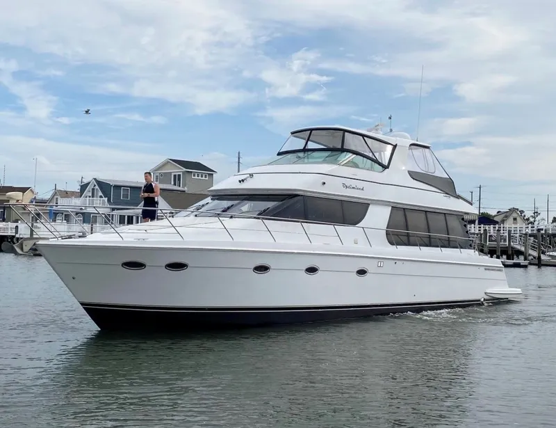Slide: The Image of Carver Yachts 570 Voyager Pilothouse 2002 - 1