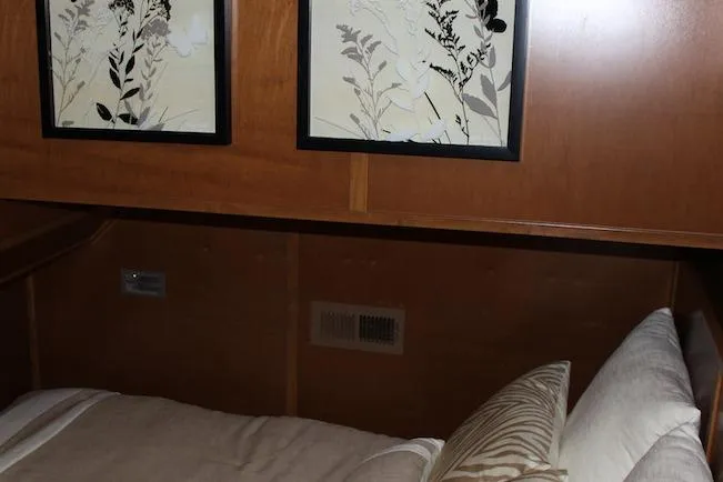 Slide: The Image of Luxurious bedroom interior in 2014 Bravada Infinity Trip #8 houseboat. - 11